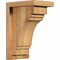 Ekena Millwork Pescadero Rough Sawn Corbel w/Backplate, Western Red Cedar, 6"W x 8"D x 12"H COR06X08X12PEC01RWR - alternate 1